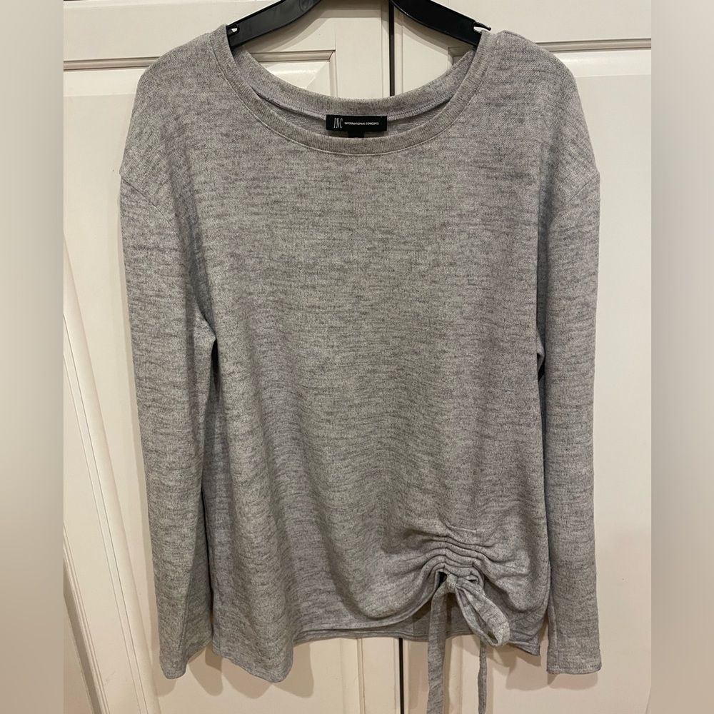 INC grey sweater in XL